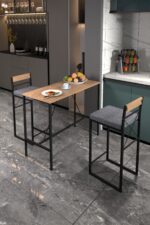 Retodesign Minderli Good Bar Masa Takımı - Görsel 5