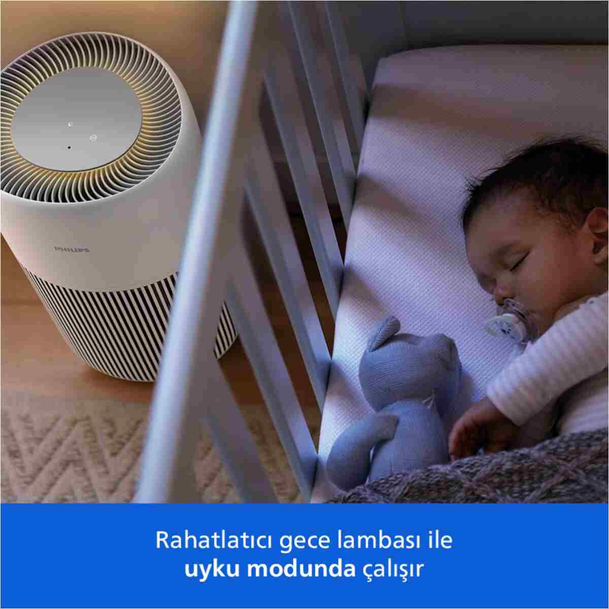 Philips 2200 Serisi Hava Temizleyici, HEPA NanoProtect, Ultra sessiz, Uzun ömürlü filtre (AC2220/10) - Görsel 13