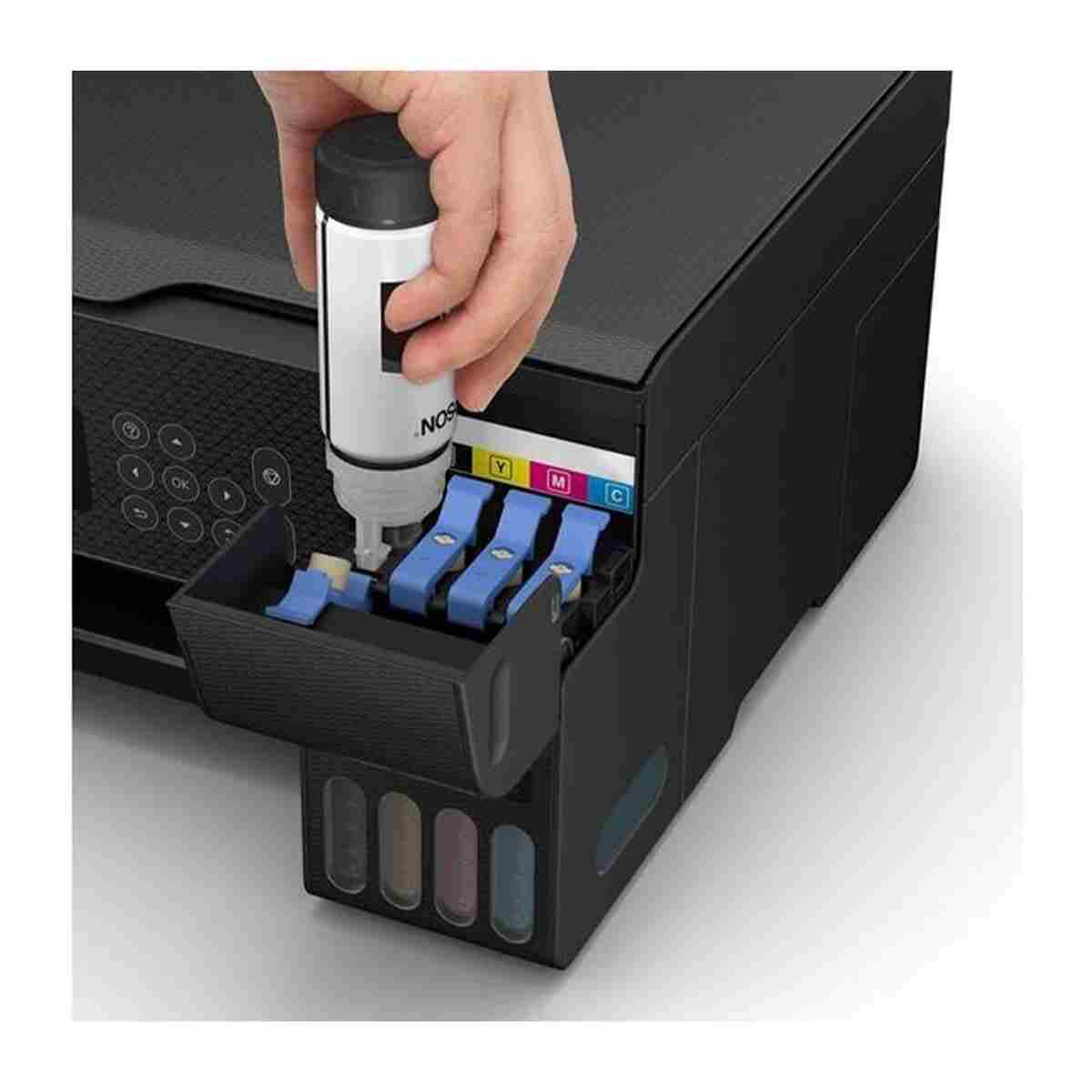 EPSON Ecotank L3260 Renkli Tanklı Yazıcı Baskı-tarama-kopya(usb,wifi)+orijinal 4x65ml+1 Mürekkep - Görsel 15