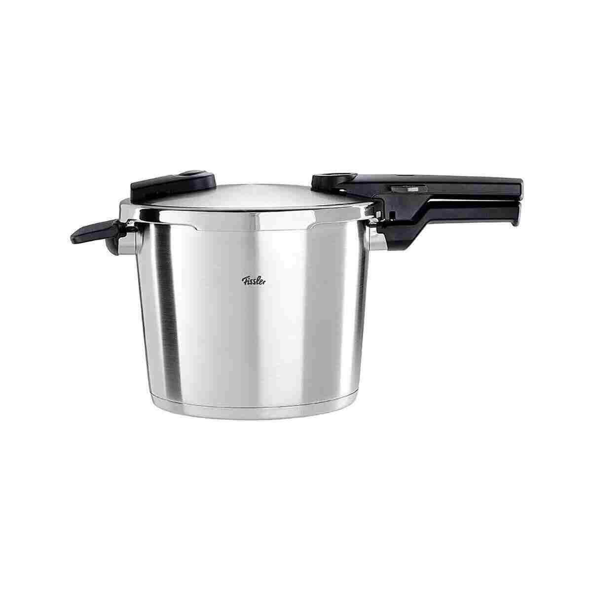 Fissler Vitaquick Premium Mat 8+4 Litre Düdüklü Tencere + Buharda Pişirme Aparatı - Görsel 2