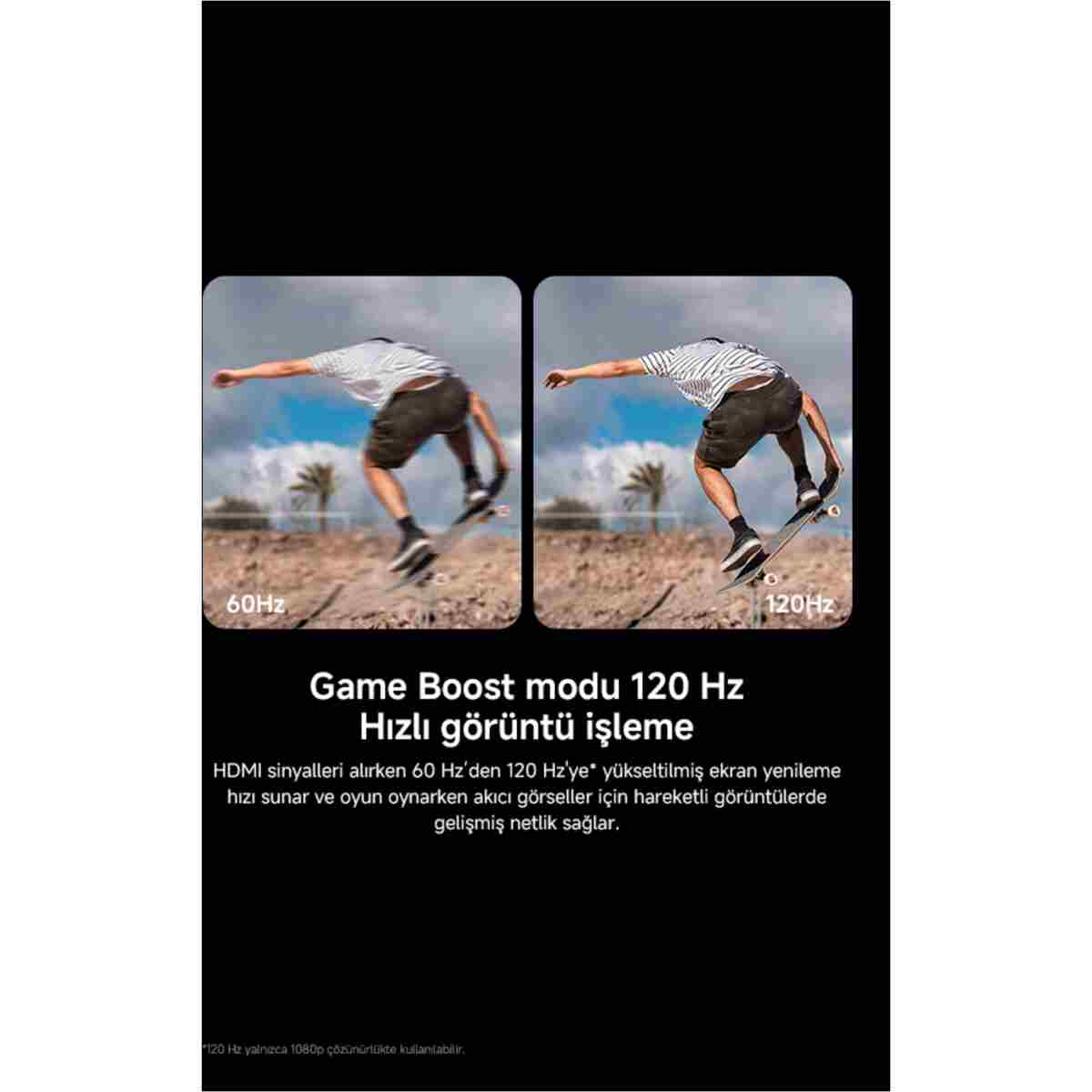 Xiaomi TV A 55 2026 - 55" 140 4K Ultra HD Google Smart 120Hz Game Boost AirPlay Destekli Uydu Alıcılı TV - Görsel 9