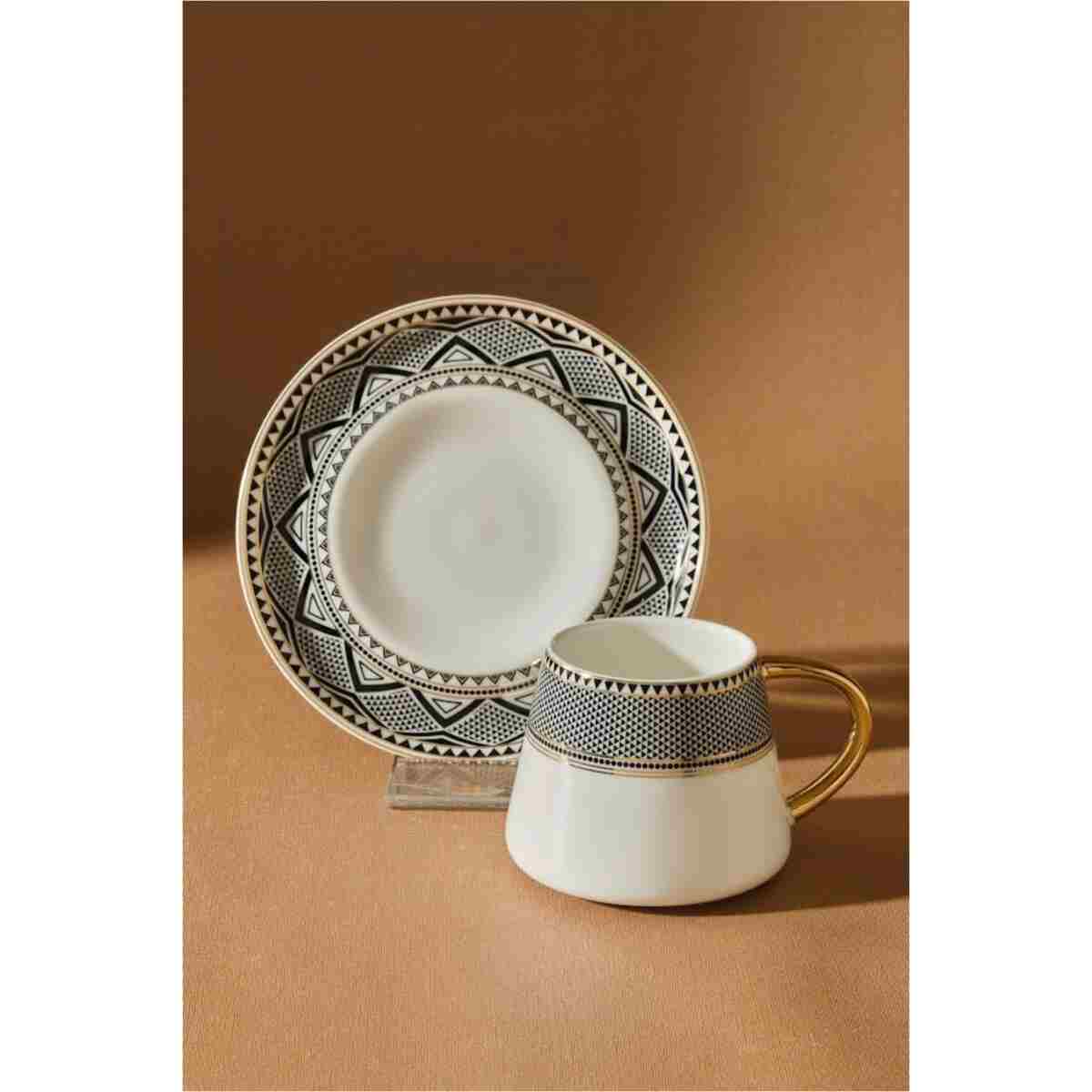 Karaca Globe 6 Kişilik Kahve Fincanı Takımı 80 ml - Görsel 3