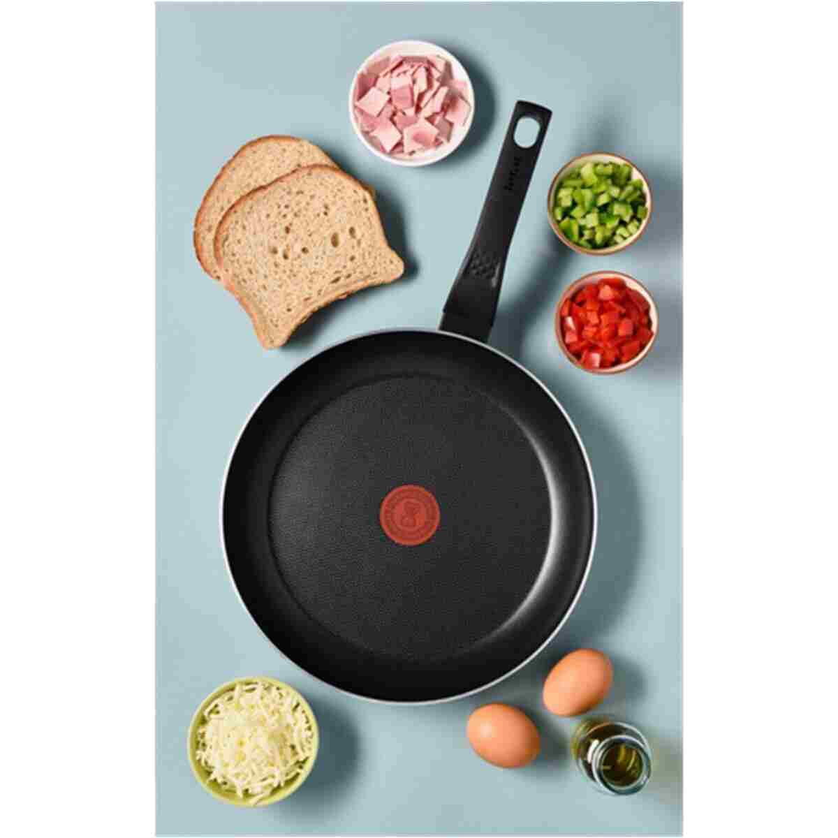 TEFAL SimpleCook 1X Difüzyon Tabanlı Tava - 30 cm - Görsel 12