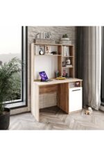 Afilli Ildır Gardrop Ve Çalışma Masası Tamamı Mdf 2 Parça - Görsel 8