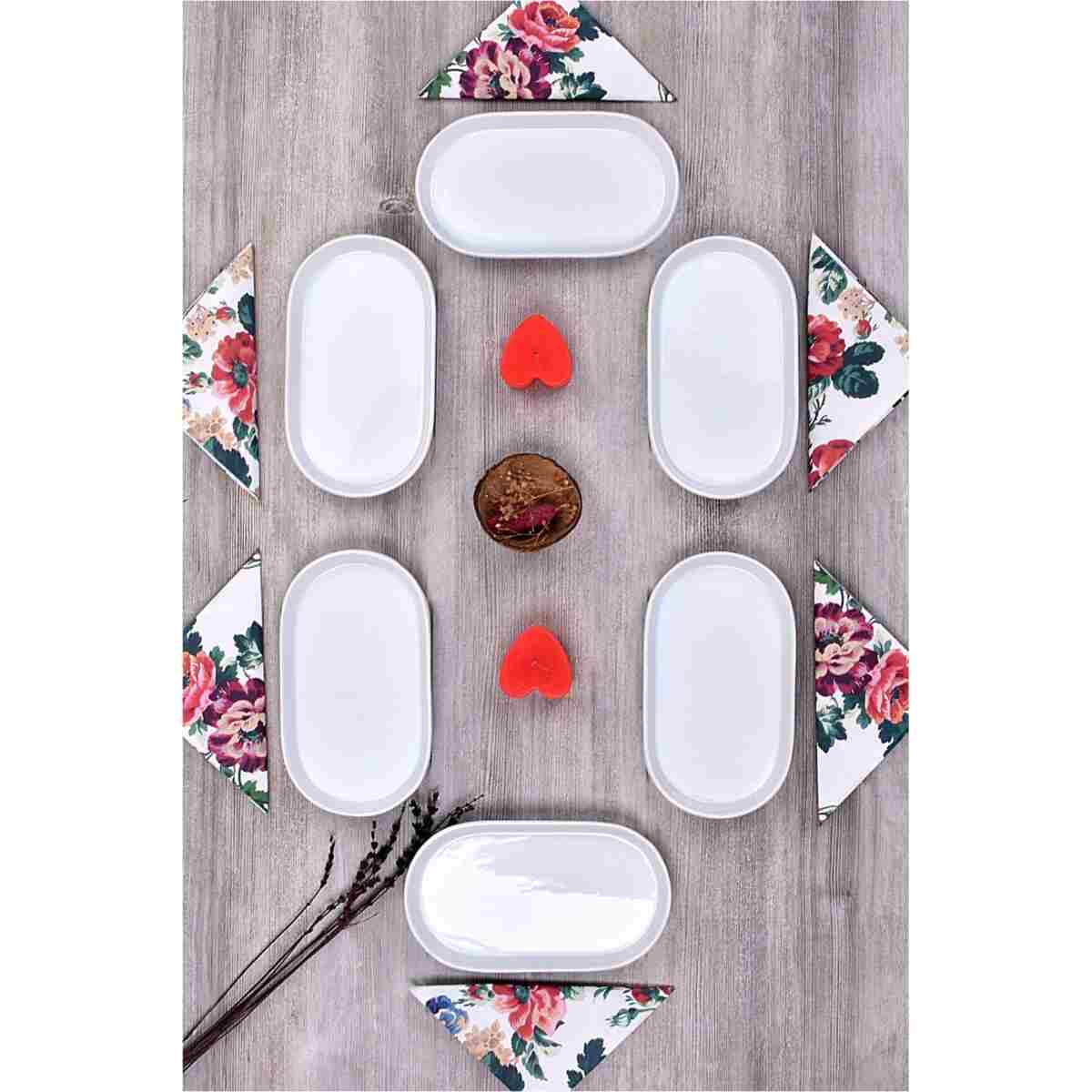 Golden Kitchen 12 Parça Kahvaltılık Sunum Seti&tabağı - Görsel 10