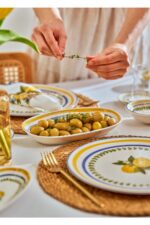 Bella Maison Lemoncello Porselen 26 Parça 6 Kişilik Kahvaltı Takımı - Görsel 2