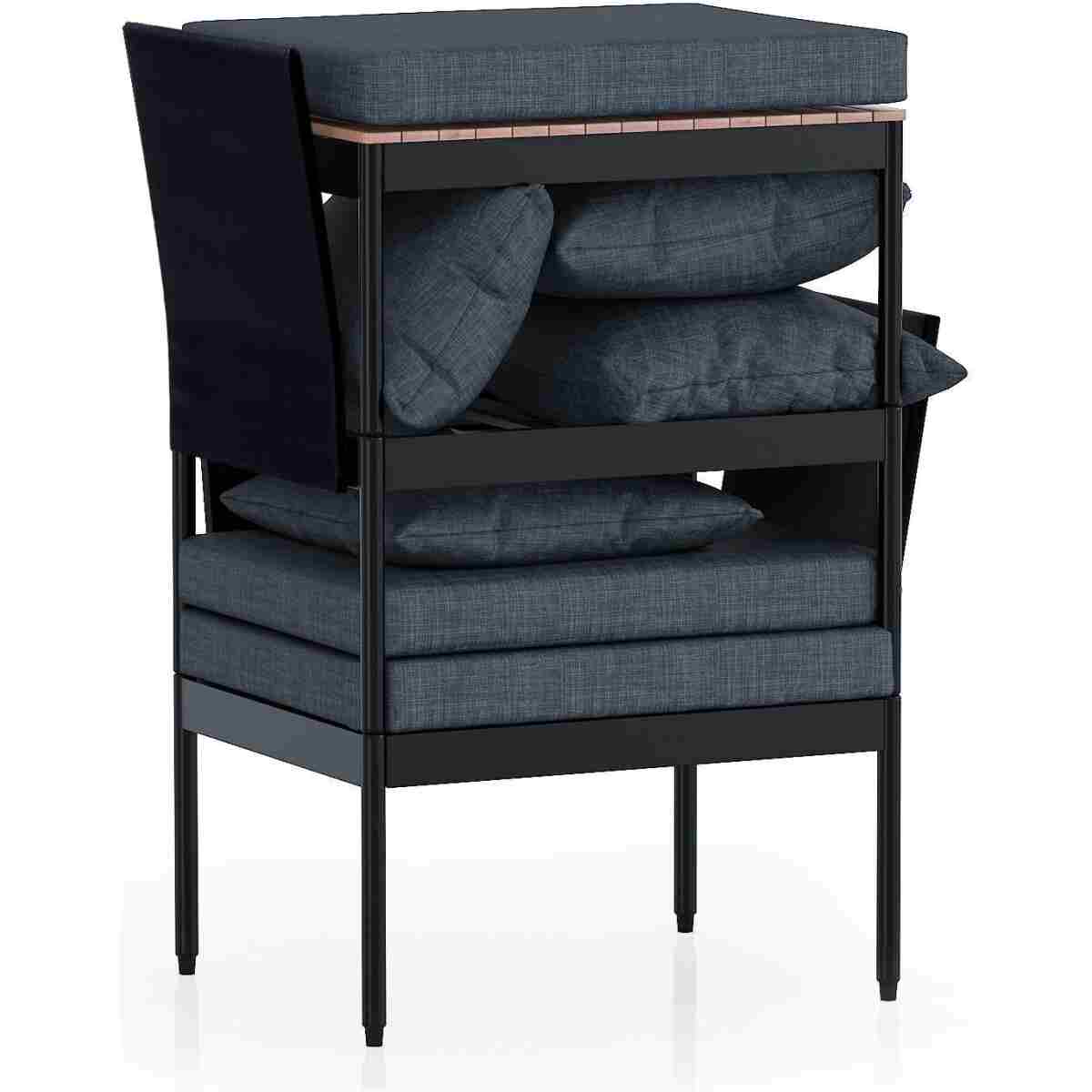 Limni Home Mini Multilounge Bahçe Balkon Mobilyasi, Şezlong - Görsel 5