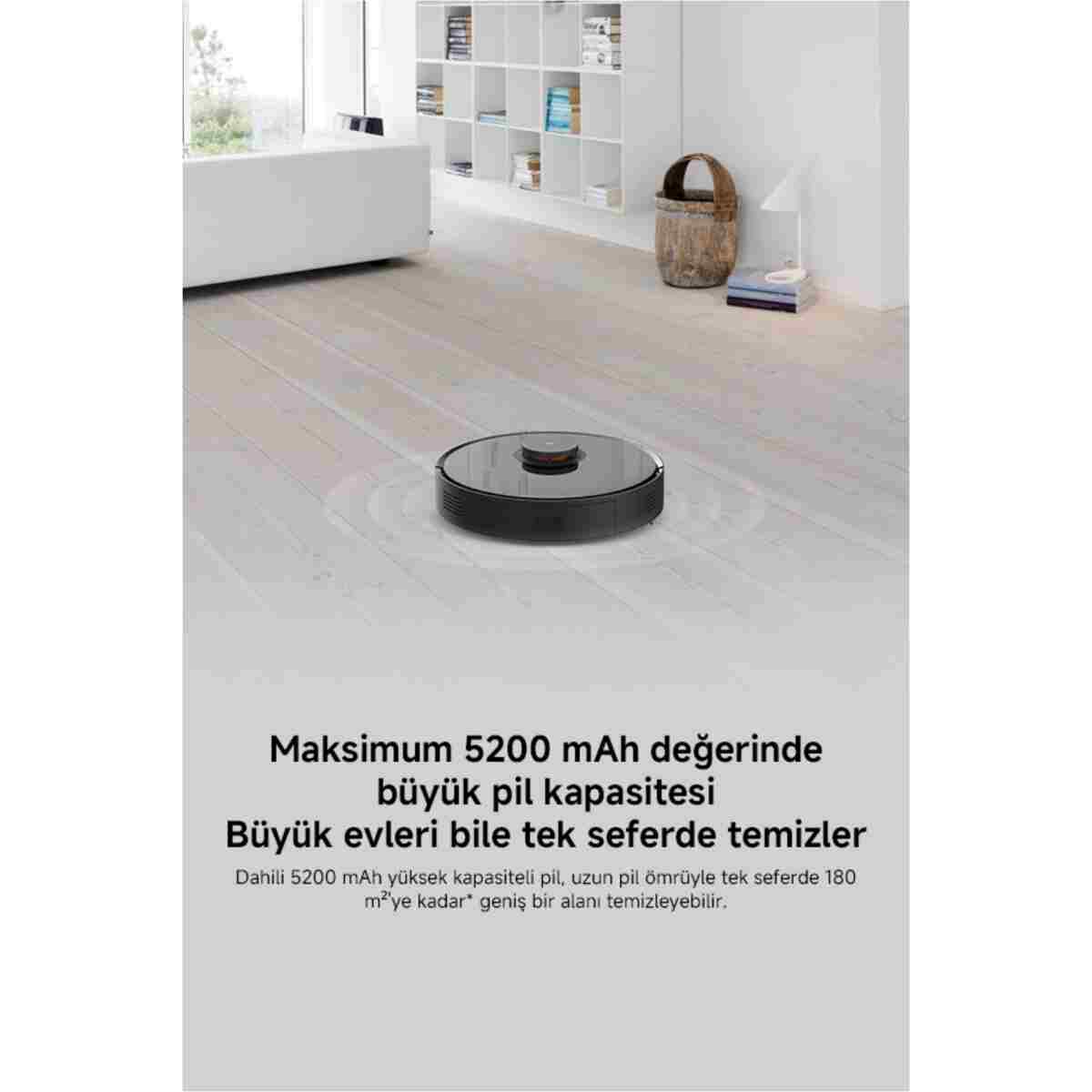 Xiaomi Mi Robot Vacuum S10t 8000pa Akıllı Robot Süpürge - Görsel 26