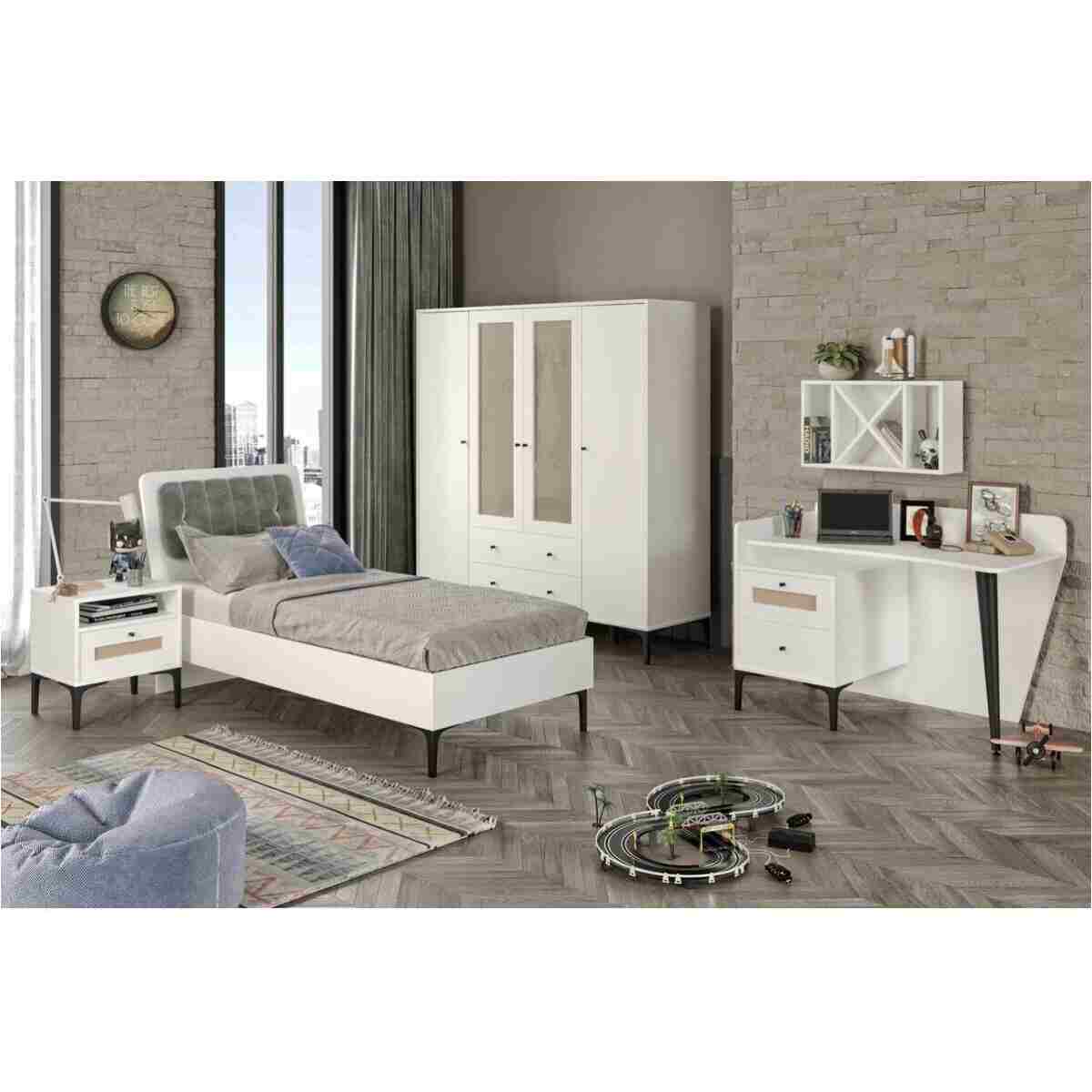VENATTO Trio White Xl Genç Odası(%100mdf) - Görsel 6