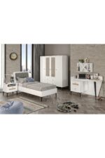VENATTO Trio White Xl Genç Odası(%100mdf) - Görsel 6
