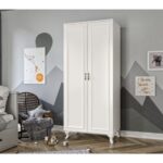 KZNMOB HOME Kartopu 2 Kapaklı Country Gardırop Elbise Dolabı - Tamamı 1. Kalite Mdf