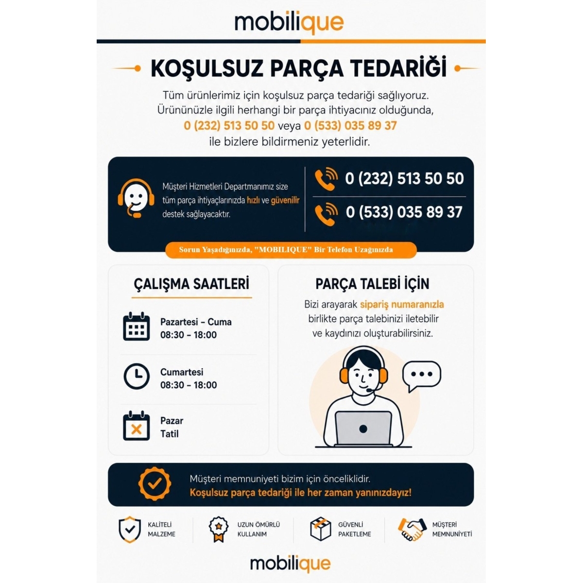 MOBİLİQUE Bükreş No.2 Askılı Dört Çekmeceli Üç Raflı Gardırop - Görsel 7