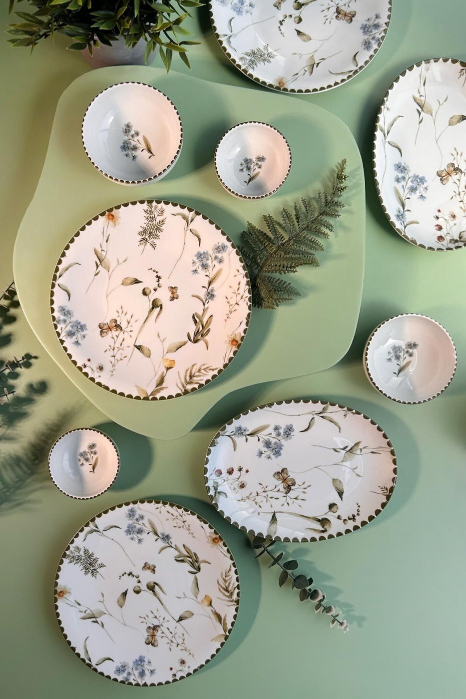 1a682f778cd640852ebca4981ba9f4dc Kütahya Porselen Bahar Esintisi 14 Parça Kahvaltı Takımı - Görsel 1