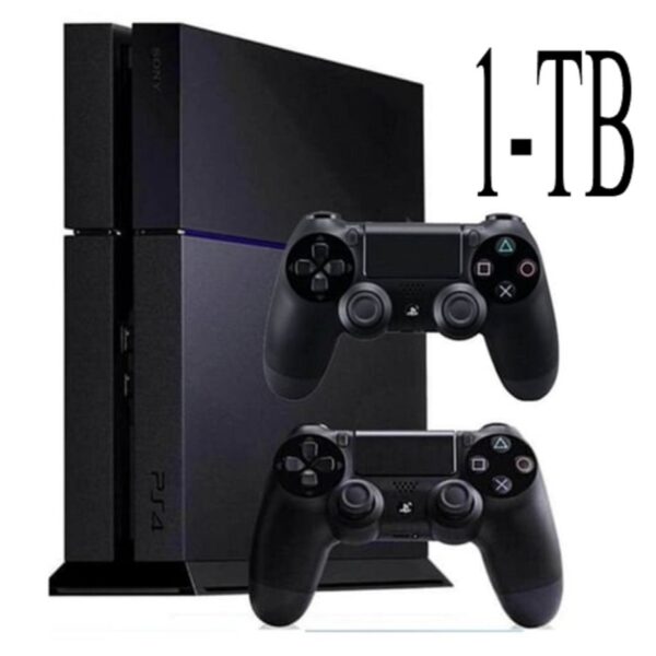 F5Bilgisayar Ps4 1tb Mat Kasa Konsol 2 Adet Kol ( Teşhir Ürün )