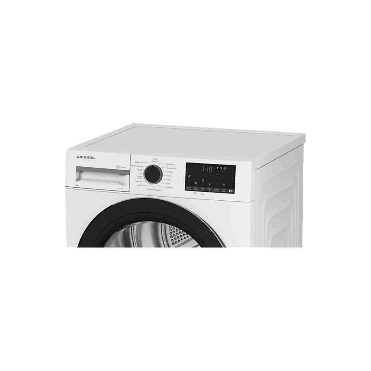 Grundig GPDH 9635 E Enerji Sınıfı 9 kg Isı Pompalı Kurutma Makinesi Beyaz - Görsel 13