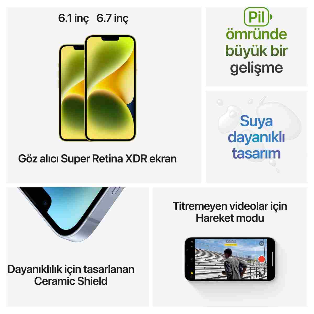 Apple iPhone 14 128 GB Gece Yarısı - Görsel 8