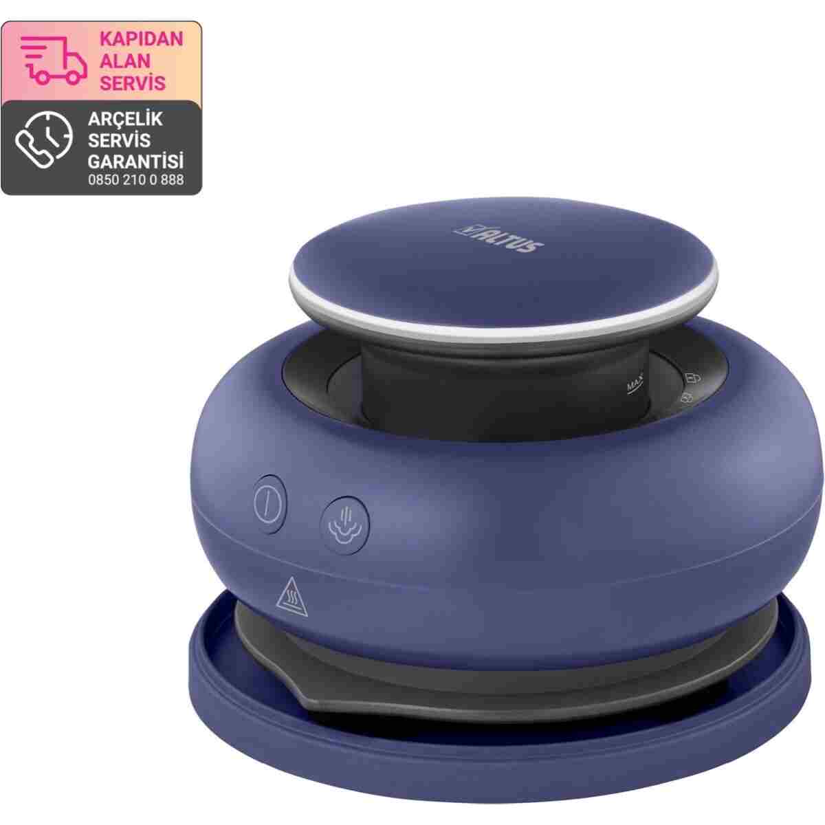 Altus 1400 W Lacivert Buharlı Kırışık Giderici handygo - Görsel 3