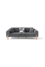 EDSY HOME Armoni 3+3+1 Koltuk Takımı Antrasit - Görsel 6