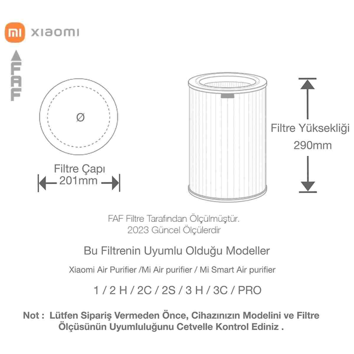 Xiaomi Pro Mi Air Purifier Pro Filtre Mor Antibakteriyel - Görsel 7