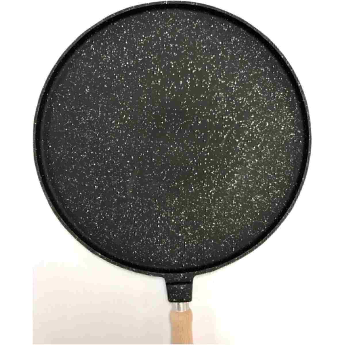 Toptanpro Venon 36cm Granit Gözleme Bazlama Tavası Tek Taraflı 6272 Fma0546 - Görsel 3