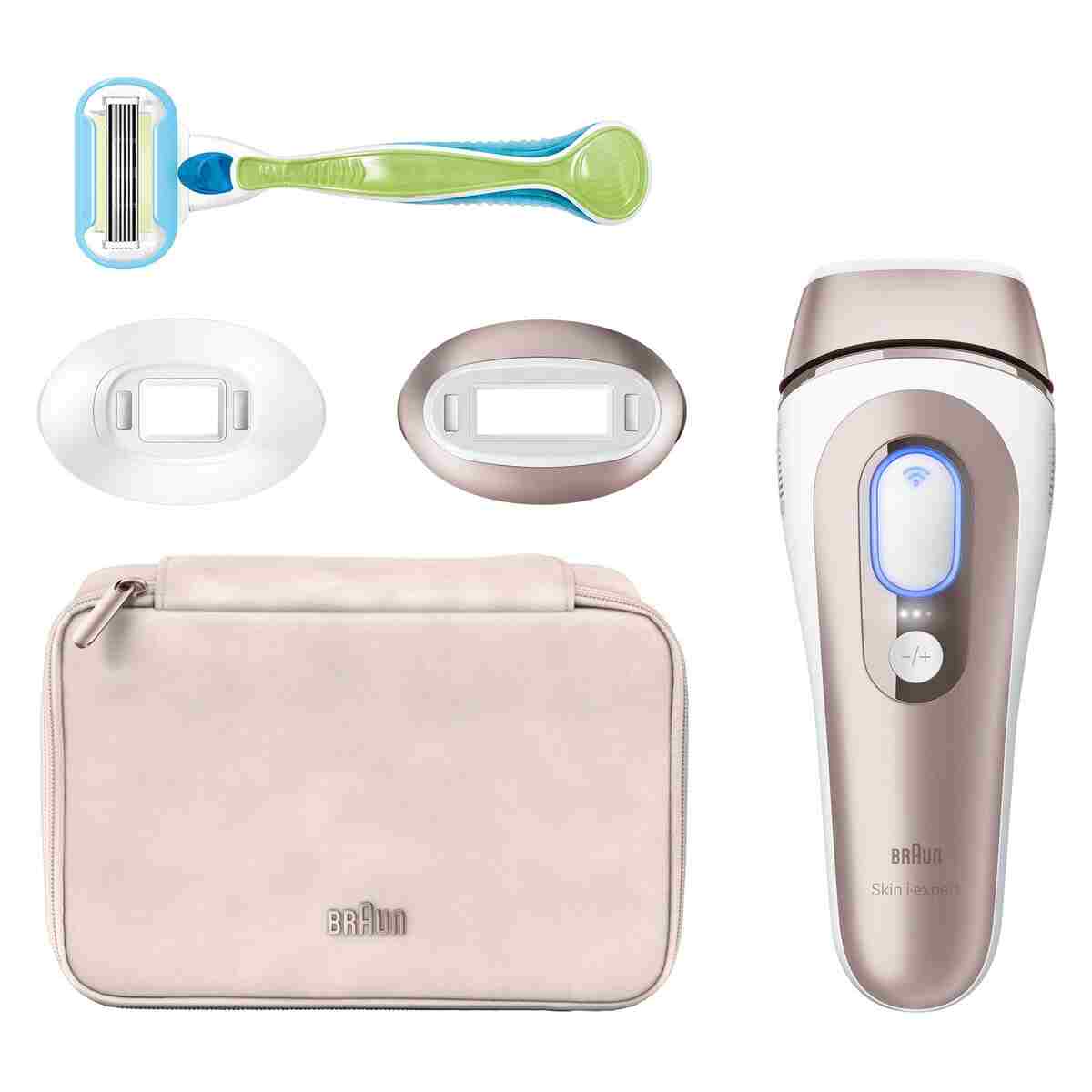 Braun IPL Skin i·expert, Evde Tüy Alma, Ücretsiz Uygulama, Çanta, Gillette Venus, 2 Başlık, PL7147 - Görsel 15
