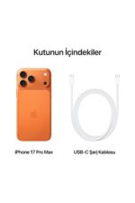 Apple iPhone 17 Pro Max 1TB Kozmik Turuncu - Görsel 8