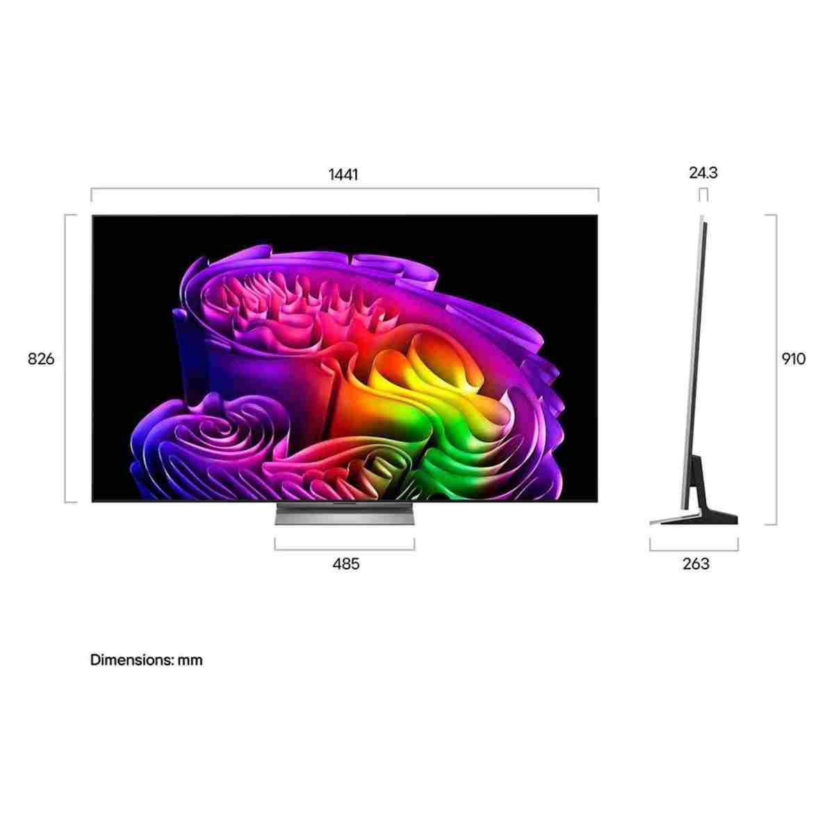 LG OLED65G64LW 65 inç 165 cm 4K OLED evo Smart TV AI Sihirli Kumanda webOS25,Uyd - Görsel 2
