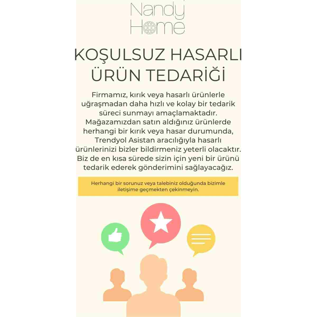 Nandy Home 14 Parça 6 Kişilik Handmade Yeşil Nokta Kahvaltı Takımı - Lüx Kahvaltılık Sunum Seti - Görsel 5