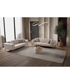EDSY HOME Rebull 3+3 Koltuk Takımı Sütlü Kahve - Görsel 2