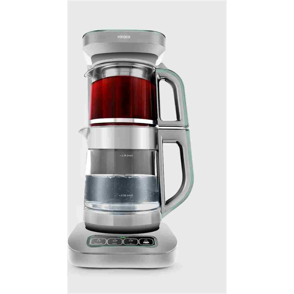 Karaca Robotea Pro 4 in 1 Konuşan Cam Çay Makinesi Starlight - Görsel 10