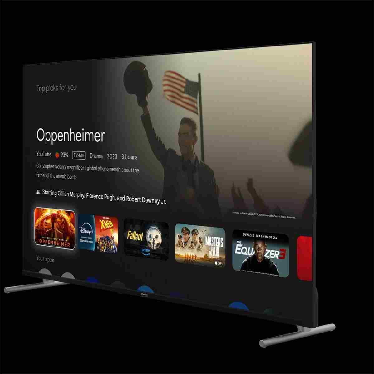 Beko Crystal 7 55" 4K UHD Google TV - B 755 C Smart TV - Görsel 3