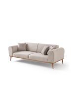 EDSY HOME Rebull 3+1 Koltuk Takımı Sütlü Kahve - Görsel 5