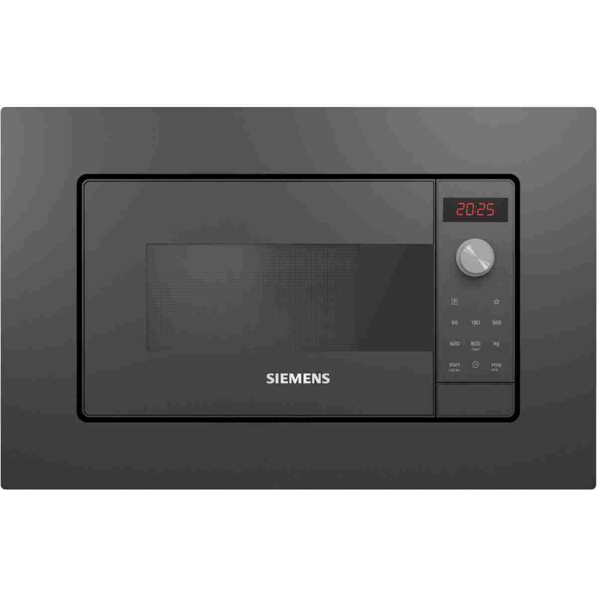 Siemens 1000 W ve Altı BF623LMG3 Gri Ankastre Mikrodalga Resmi Distribütör Garantili Gri Ankastre 2 Yıl Yok - Görsel 4