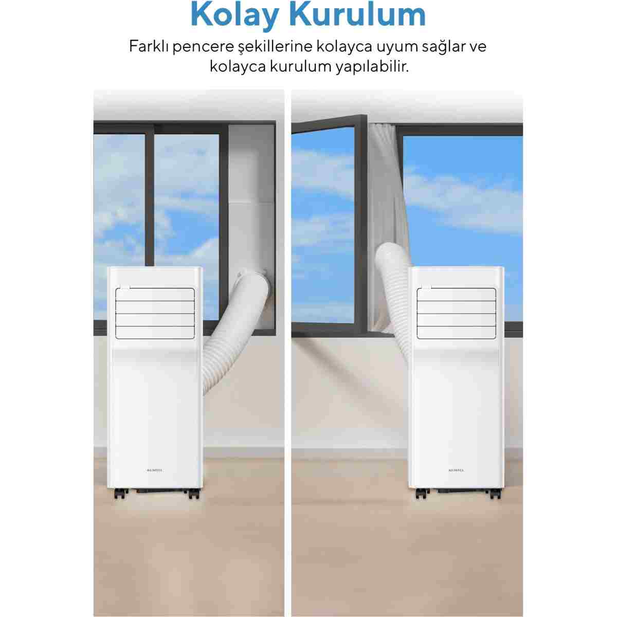 KUMTEL KMPAC-7 Juniper Portatif Taşınabilir Klima - Görsel 13
