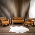 Aberteka MERLİN Koltuk Takımı İkili Koltuk+ İki Berjer + Yan Sehpa (Salon, Balkon, Ofis Mobilyası)