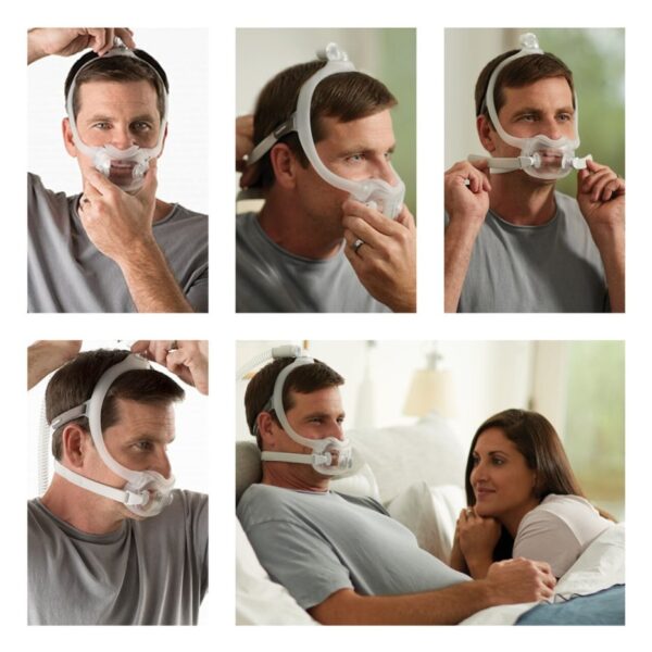 Philips Respironics Dreamwear Full Face Cpap Maskesi Large + Yedek Kafa Silikonu