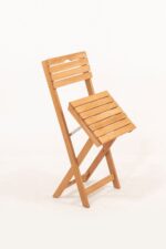 Meya Dekor Balkon Bahçe 60x80 Cm Masa 3’lü Katlanabilir Bistro Set 2 Sandalye 1 Bahçe 60x80 Cm Masa - Görsel 3