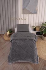 Güvenal Elite Wellsoft Tek Kişilik Çift Taraflı Yastık Kılıflı Lüx Yorgan Seti | Yorgan | Uyku Seti | Çeyiz - Görsel 7