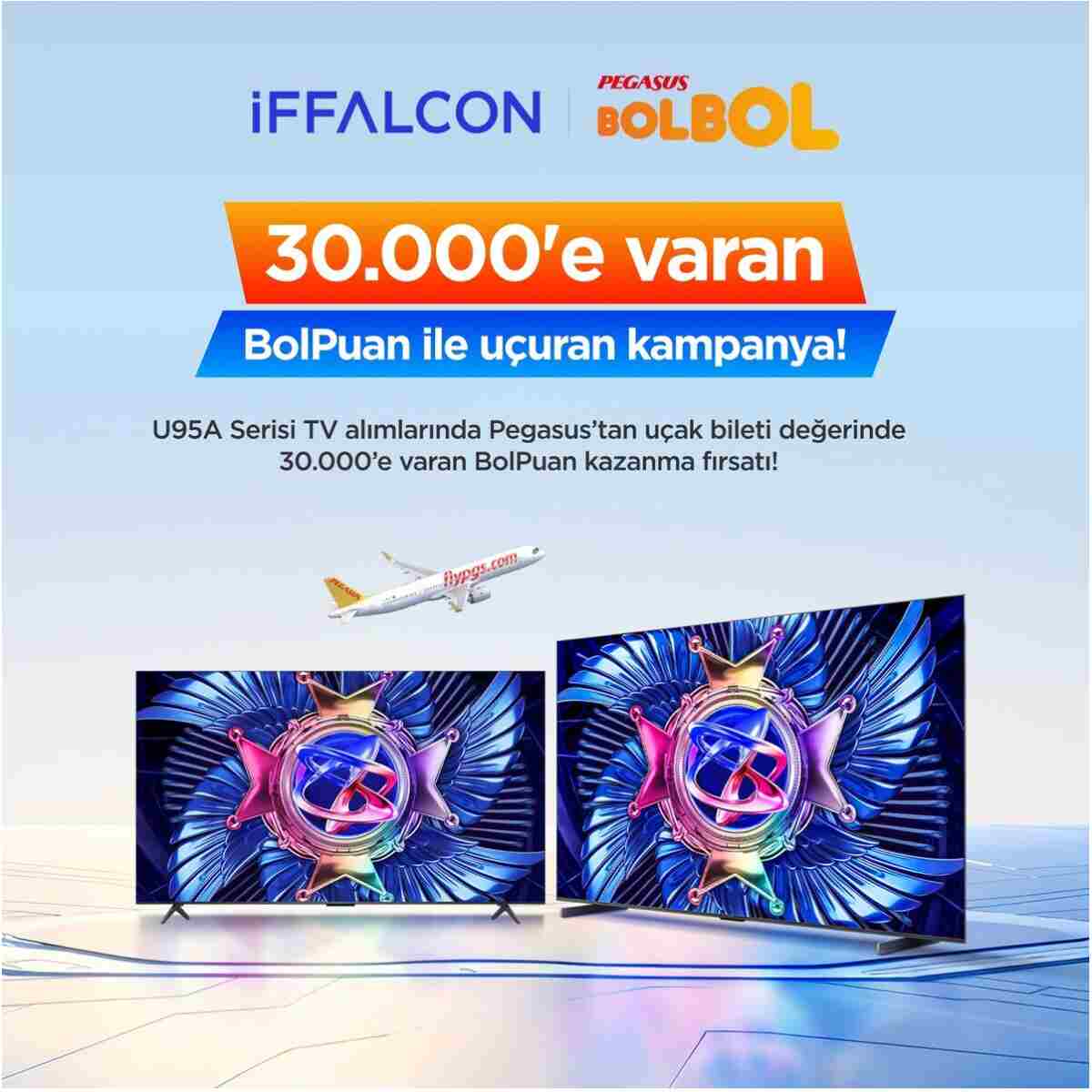 iFFALCON 65U95A 65 İnç Akıllı TV QD-Mini LED Google TV, 144Hz Yenileme Hızı (2026 Model) - Görsel 2