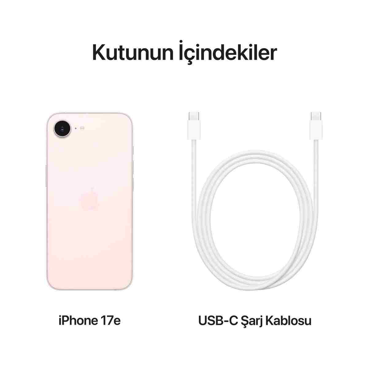 Apple iPhone 17e 256GB Açık Pembe - Görsel 8