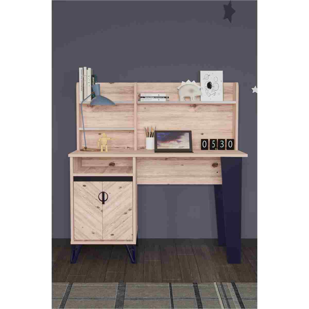 Modalife Çocuk Odası Takımı Karyola+Başlık&Gardırop&Çalışma Masası - Atlantik Çam - Görsel 8