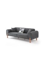 EDSY HOME Armoni 3+1 Koltuk Takımı Antrasit - Görsel 5