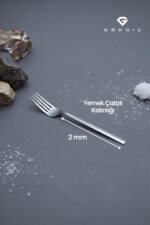 Gökdil Kayern 6 Kişilik Kutulu 30 Parça Sade Çatal & Kaşık & Takımı - Görsel 12
