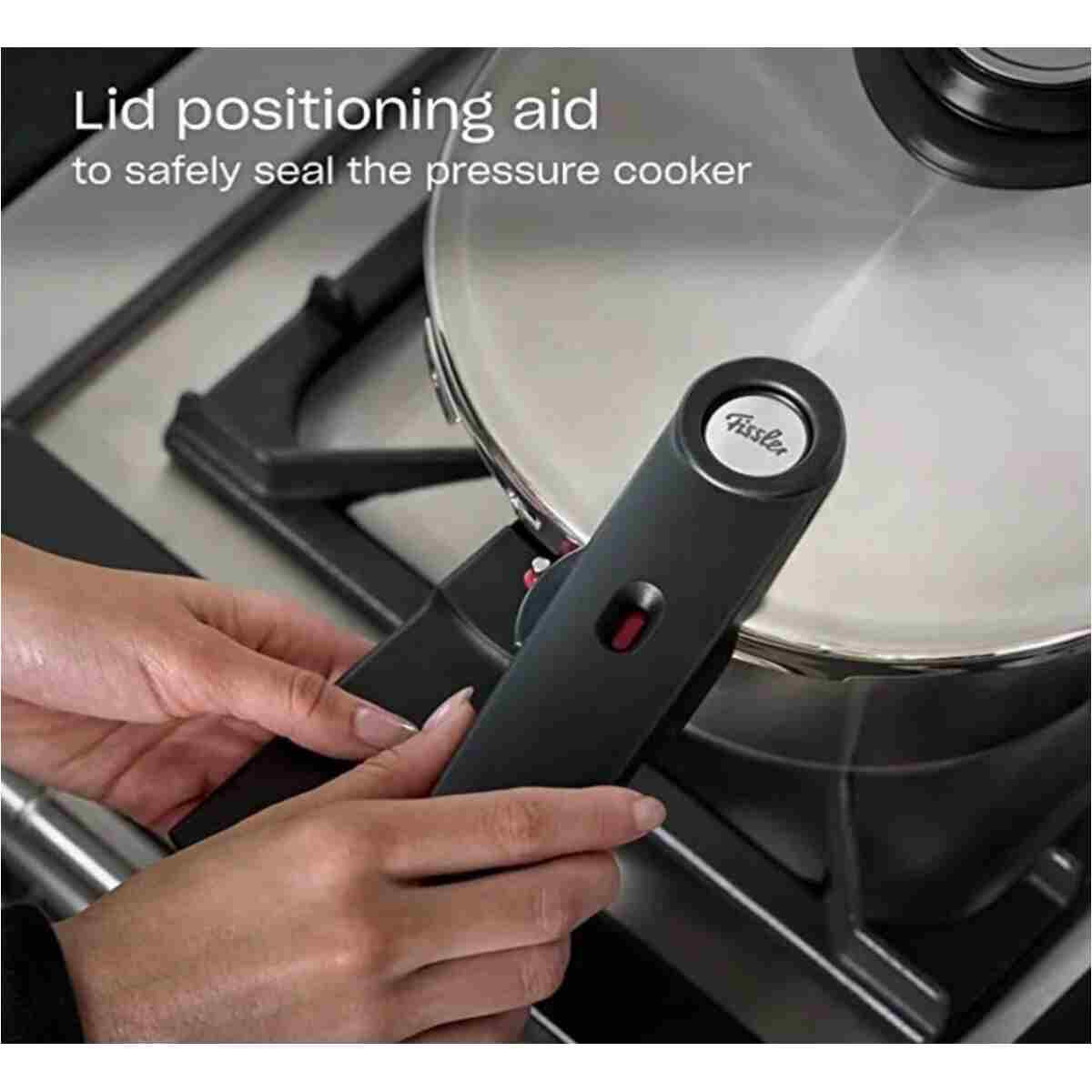 Fissler Vitavit Premium Mat 6+3,5 Litre Düdüklü Tencere Set - Görsel 10