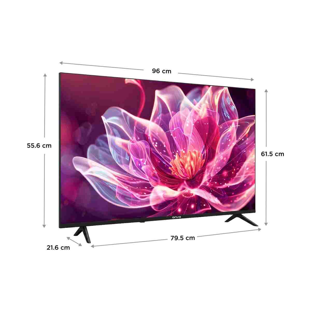 ONVO 43VQ80F2FA 43'' 109 Ekran Uydu Alıcılı Full HD WhaleOS 10 QLED TV - Görsel 9