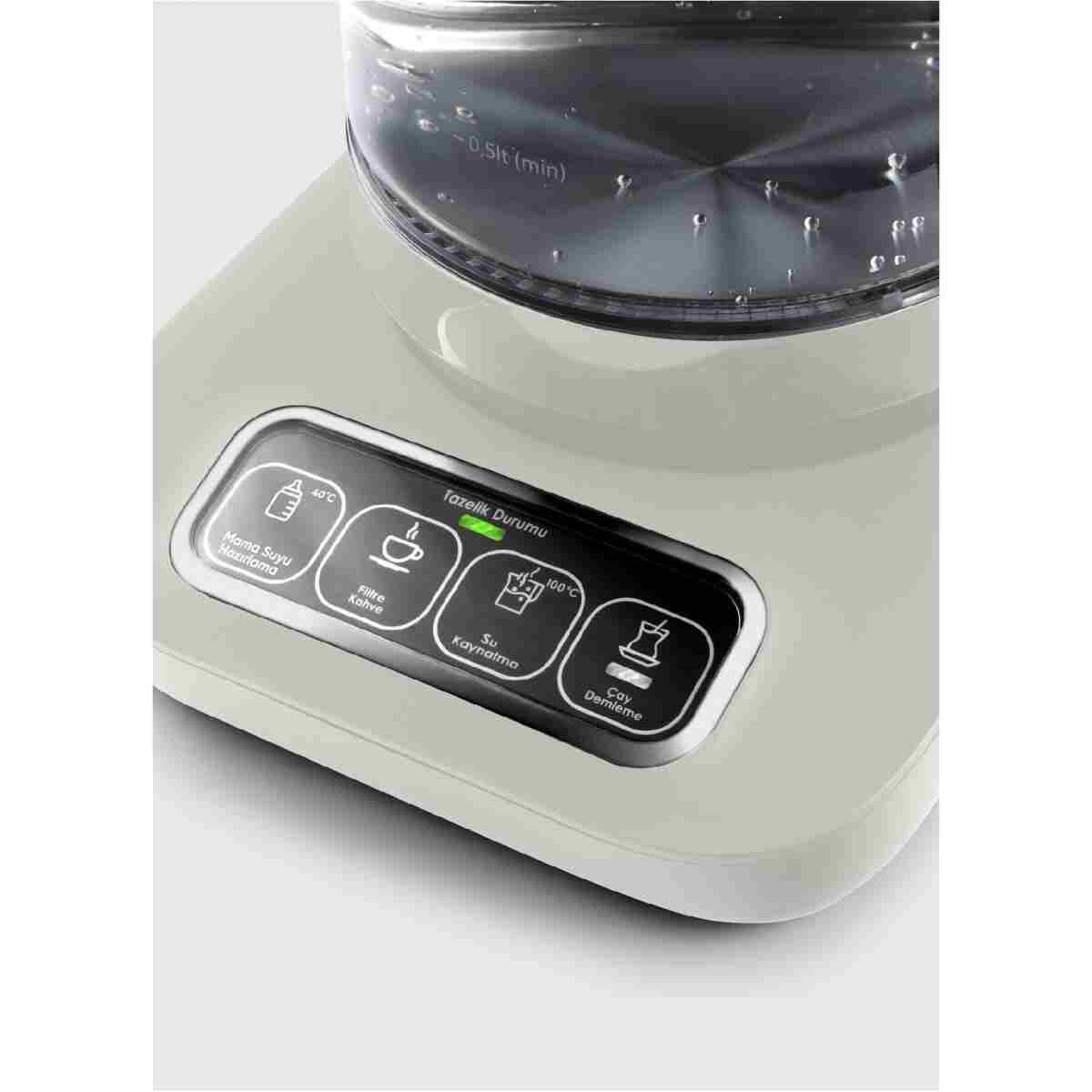 Karaca Robotea Pro 4 in 1 Konuşan Cam Çay Makinesi Starlight - Görsel 6