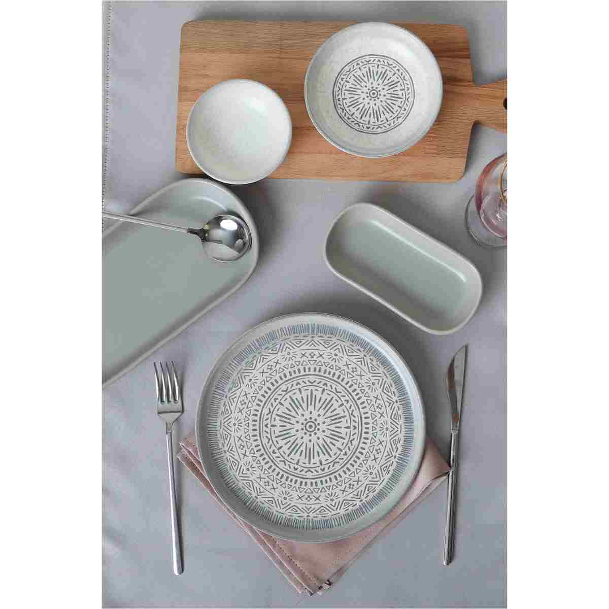 Keramika Stone Kahvaltı Takımı 18 Parça 6 Kişilik 21426-27 - Görsel 7
