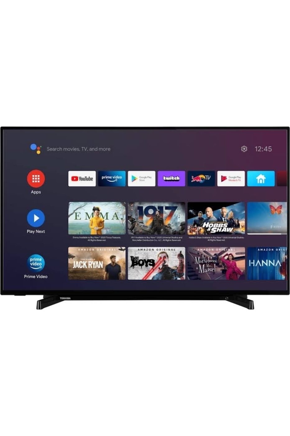 Toshiba 43UA2263DT/43UV2363DT 43 “ UHD Andorid LED TV