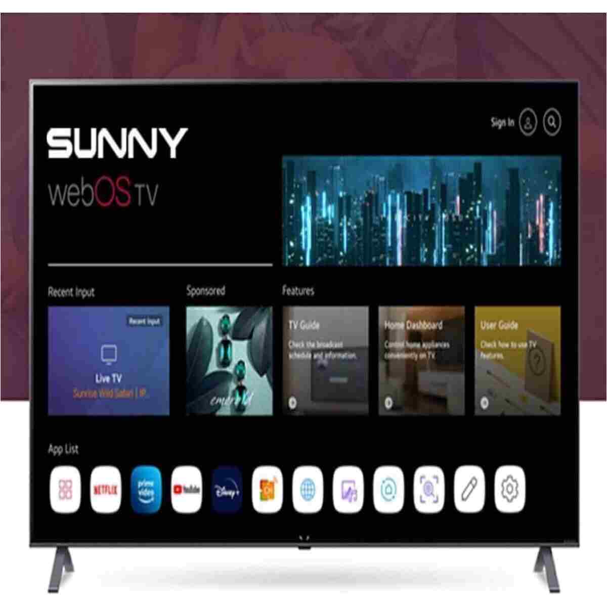 Sunny Sn32dal540 32 Inç 82 Ekran Webos Full Hd (FHD) tv - Görsel 4