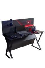 Setay Gamer Ledli Genç Odası - 2 Kapılı Dolap, Karyola, Komodin, Masa, Şifonyer, Kitaplık - Görsel 2